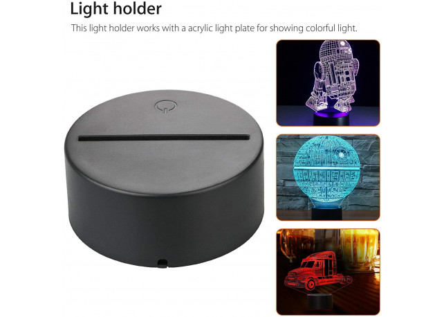 LED Base with Remote Control (**FREE SHIPPING)