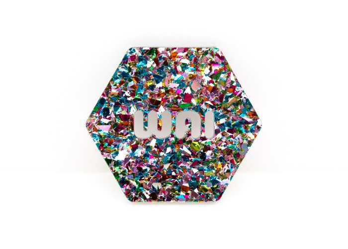 Bella Beauty Chunky Glitter Acrylic (2 Sides) - 5/32" (4mm)