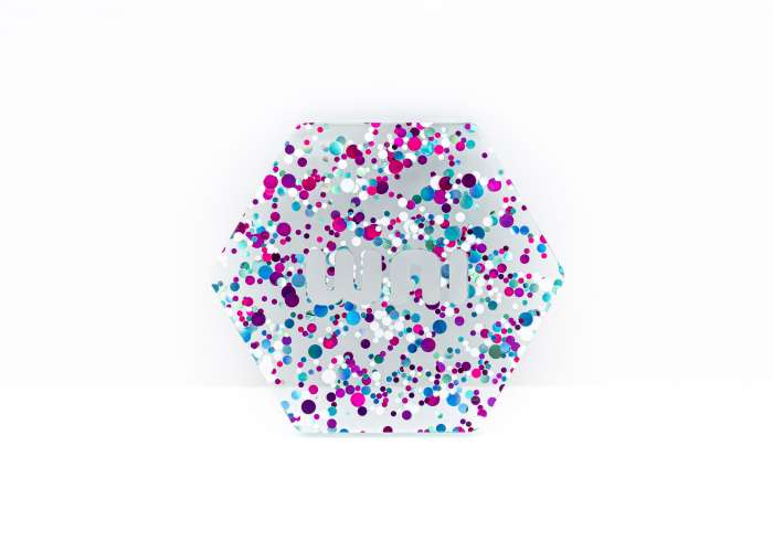 Graffiti Party Dots Glitter Acrylic - 1/8" (3mm)