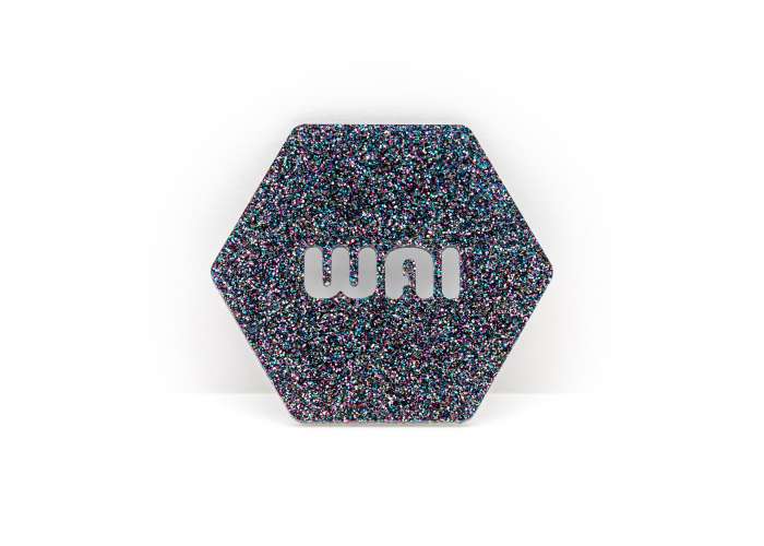 The Galaxy Glitter Acrylic (2 Sides) - 1/8" (3mm)