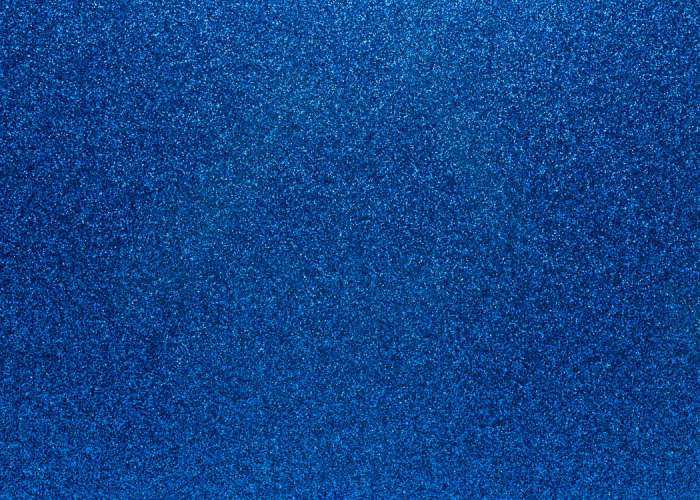 Sapphire Blue Glitter Acrylic (2 Sides)  - 1/8" (3mm)
