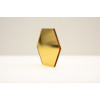 Gold-Gold Mirror Acrylic (2 sides) - 1/8" (3mm)