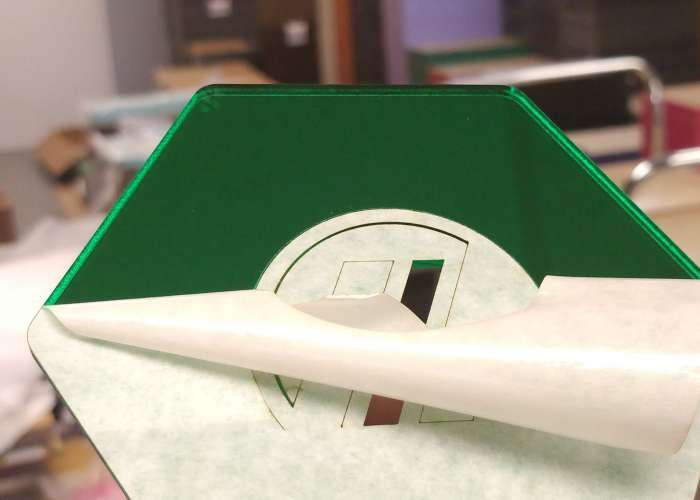 Emerald Green Mirror Acrylic (1 Side) - 1/8" (3mm)