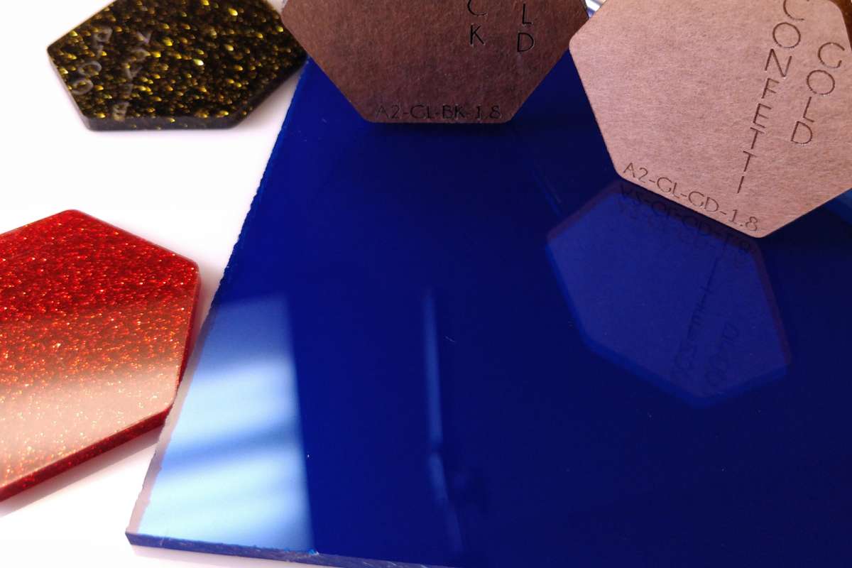 Royal Blue Mirror Acrylic (1 Side) 1/8" (3mm)