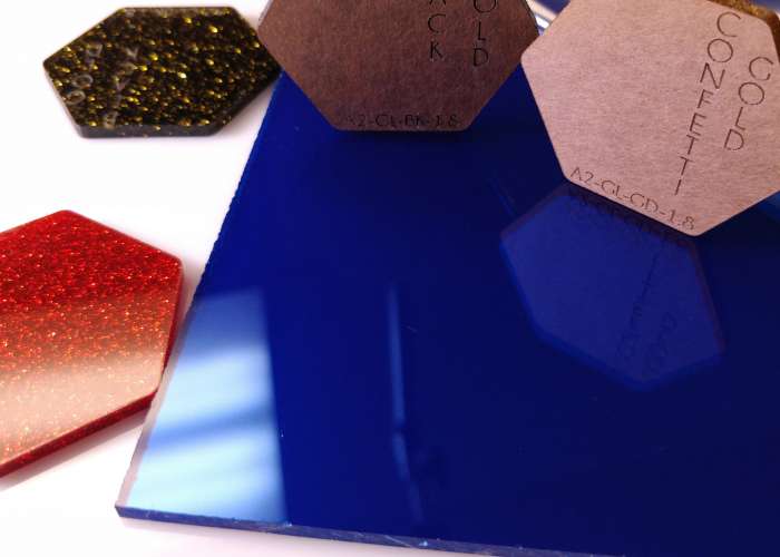 Royal Blue Mirror Acrylic (1 Side) - 1/8" (3mm)