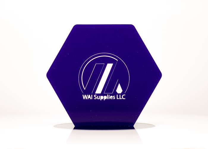 Purple Blue Acrylic - 1/8" (3mm)