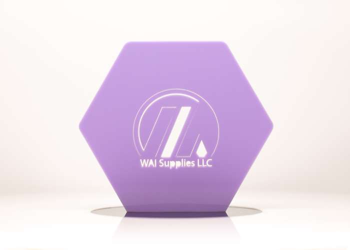 Lavender Acrylic - 1/8" (3mm)