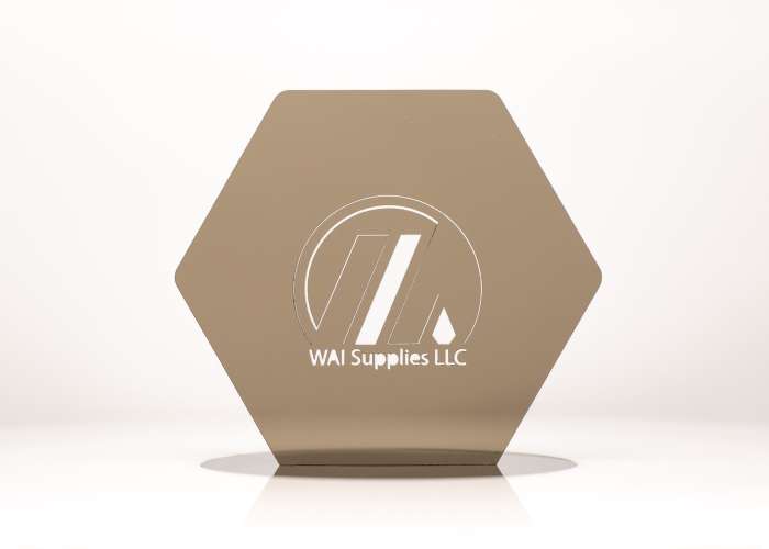 Transparent Bronze Acrylic - 1/8" (3mm)