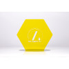 Transparent Yellow Acrylic - 1/8" (3mm)