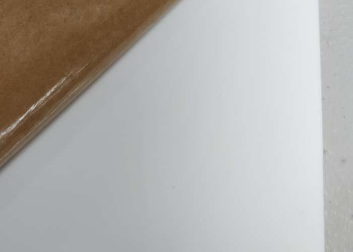 "Opaque" White 1 Acrylic - 1/16" (1.5mm)