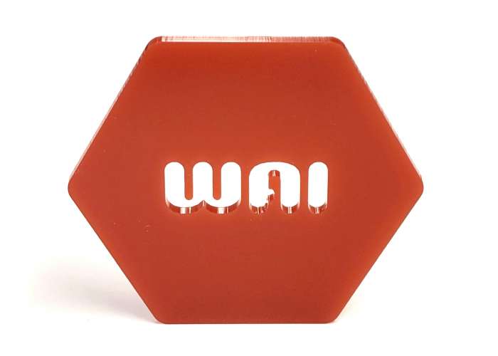 Bloody Mary Acrylic - 1/8" (3mm)