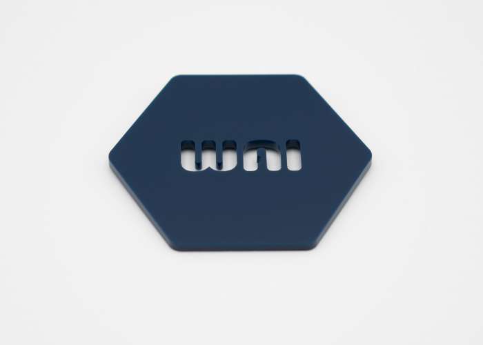 Dark Navy Blue Acrylic - 1/8" (3mm)