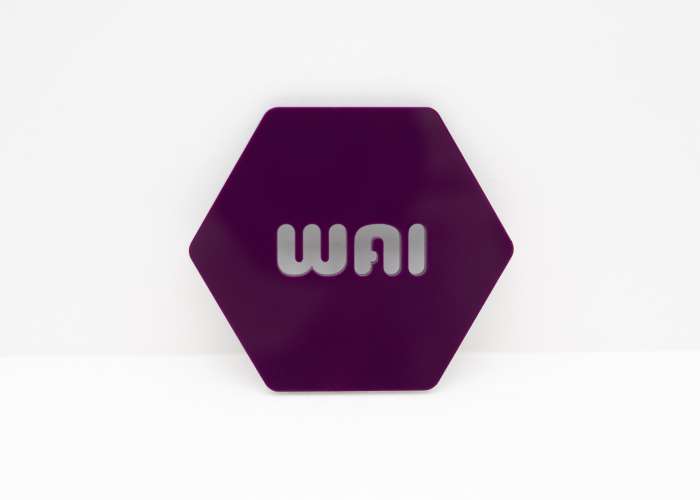 Royal Purple Acrylic - 1/8" (3mm)