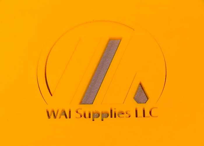 Marigold Yellow Acrylic - 1/8" (3mm)