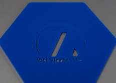 Cobalt Blue Acrylic - 1/16" (1.5mm)