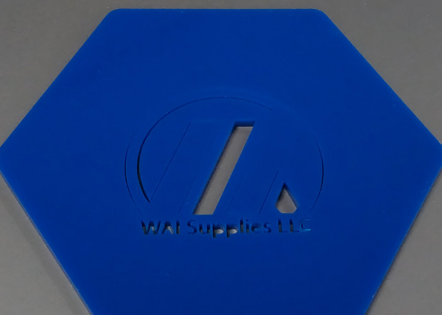 Cobalt Blue Acrylic - 1/4" (6mm)