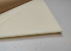 White Chocolate Acrylic - 1/4" (6mm)