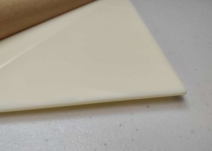 White Chocolate Acrylic - 1/8" (3mm)