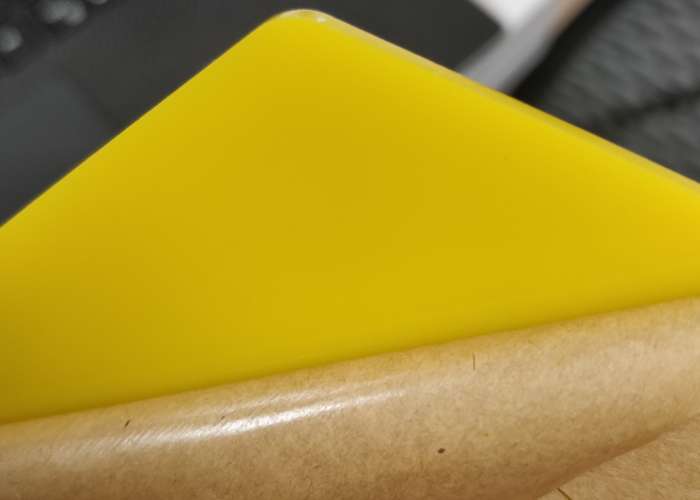 Yellow Acrylic - 1/16" (1.5mm)