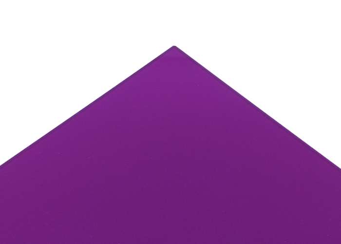 Transparent Purple Acrylic - 1/8" (3mm)