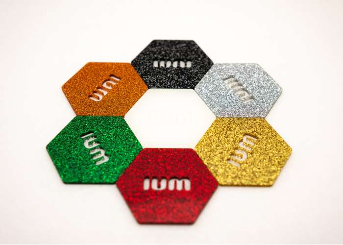 Holiday Glow and Sparkly Bundle Acrylic (7 Sheets) - 1/8" (3mm)