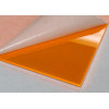 Fluorescent Orange Acrylic - 1/8" (3mm)