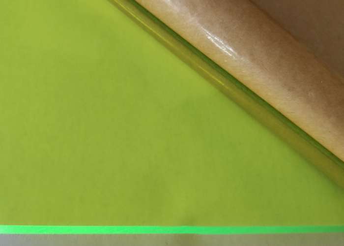 Fluorescent Green Acrylic - 1/4" (6mm)