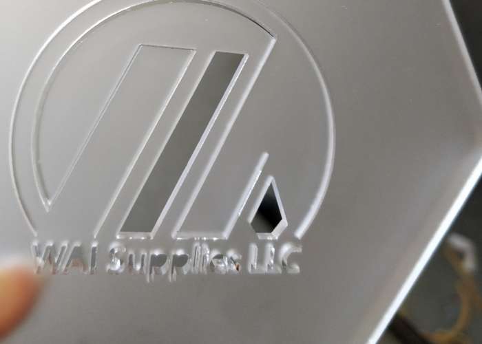 Frosted Clear Acrylic (2 Sides) - 1/8" (3mm)