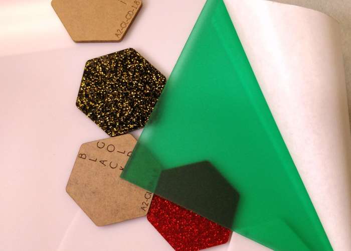 Frosted Jadeite Kelly Green Acrylic (2 Sides) - 1/8" (3mm)