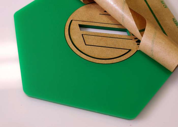 Matte Green Acrylic (2 Sides) - 1/8" (3mm)