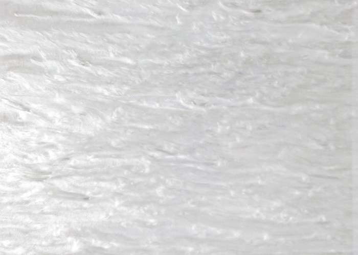 Winter White Metallic Ripple Acrylic - 1/8" (3mm)