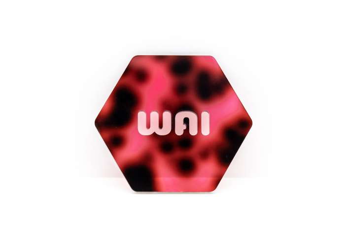 Pink Tortoise Shell Acrylic - 1/8" (3mm)