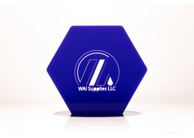 WAI-X Dark Blue Acrylic - 1/8" (3mm)