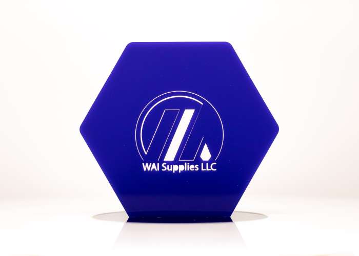 Dark Blue Acrylic - 1/8" (3mm)