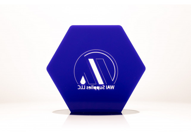 WAI-X Dark Blue Acrylic - 1/8" (3mm)