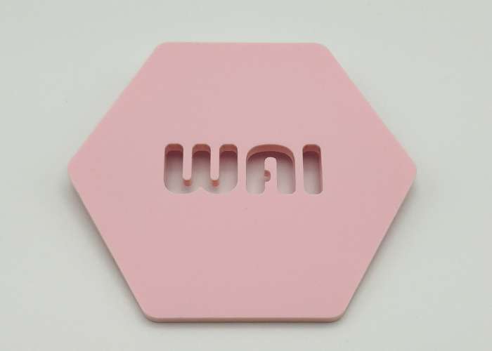 Matte Sunkissed Watermelon Acrylic (2 Sides) - 1/8" (3mm)