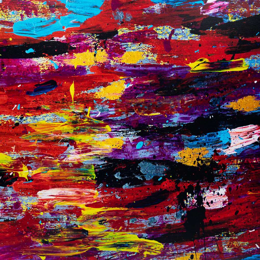 Abstract Painting 2 uniBoard MDF - 1/8" (3mm)