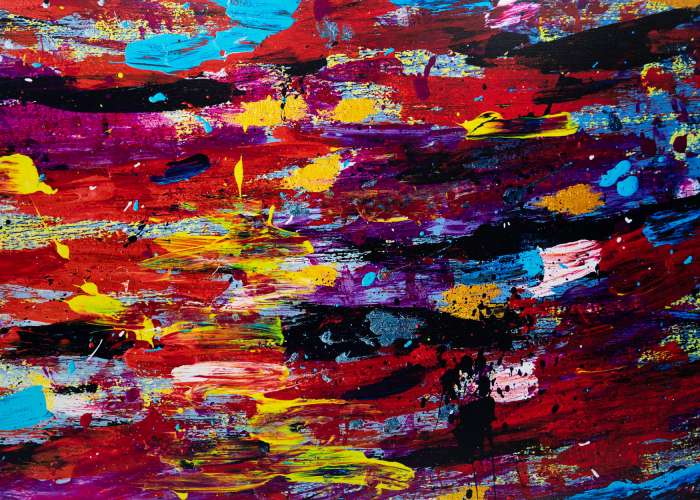 Abstract Painting 2 uniBoard MDF - 1/8" (3mm)