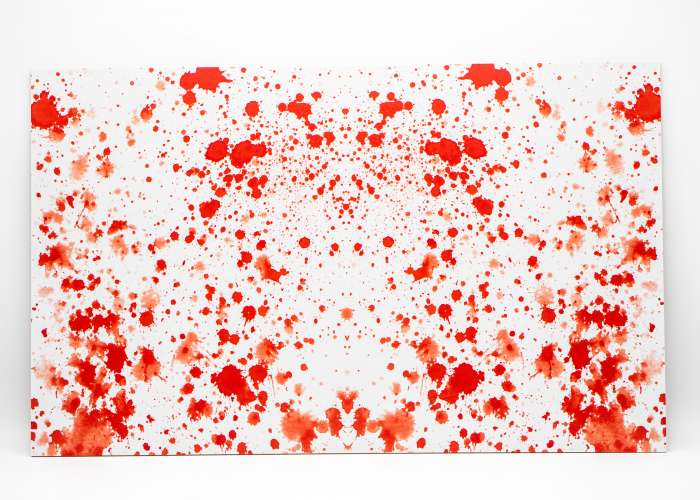 Blood Splatter uniBoard MDF - 1/8" (3mm)