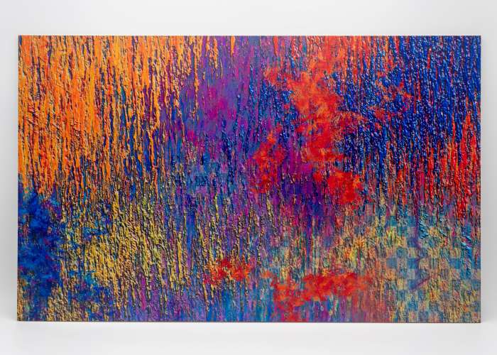 Thick Paint Abstract 1 uniBoard MDF - 1/8" (3mm)