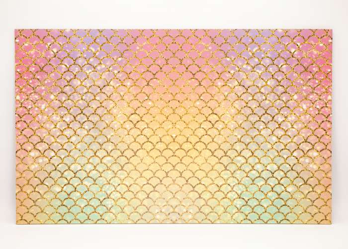 Mermaid Scales 4 uniBoard MDF - 1/8" (3mm)