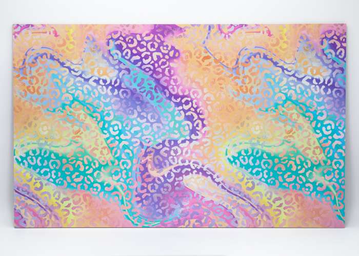 Iridescent Leopard 2 uniBoard MDF - 1/8" (3mm)