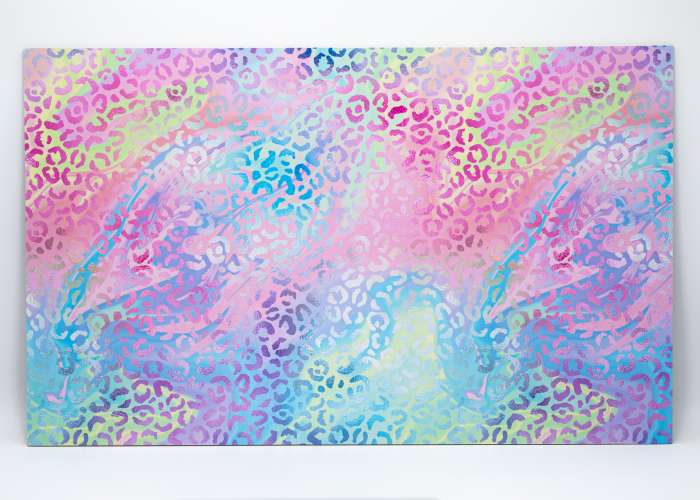 Iridescent Leopard 3 uniBoard MDF - 1/8" (3mm)