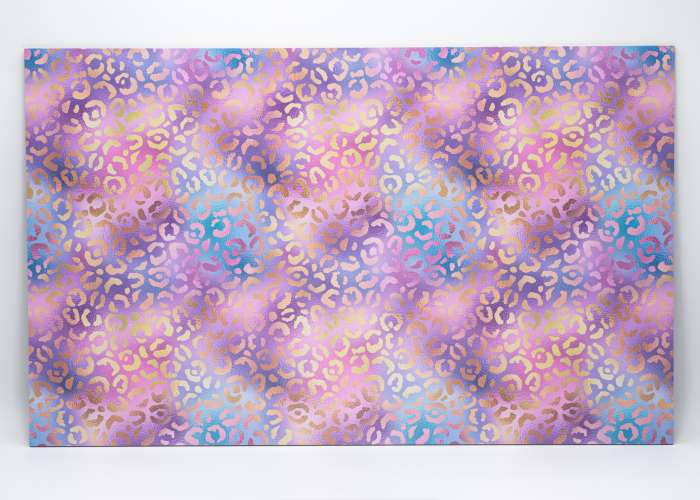 Iridescent Leopard 4 uniBoard MDF - 1/8" (3mm)