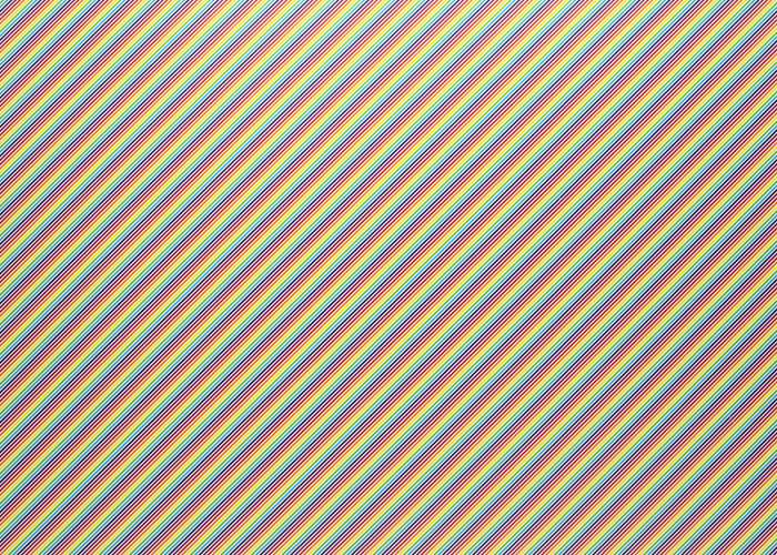 uniWAI Rainbow Stripes 1 Tiny Pattern