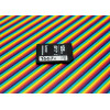 uniWAI Rainbow Stripes Tiny Pattern