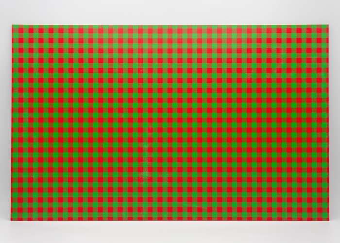 Christmas Gingham Plaid uniBoard MDF - 1/8" (3mm)