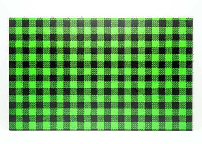 Green and Black Buffalo Plaid uniBoard MDF - 1/8" (3mm)