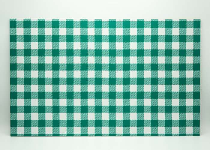 Green and White Buffalo Plaid uniBoard MDF - 1/8" (3mm)