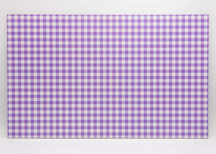 Purple and White Gingham Plaid uniBoard MDF - 1/8" (3mm)